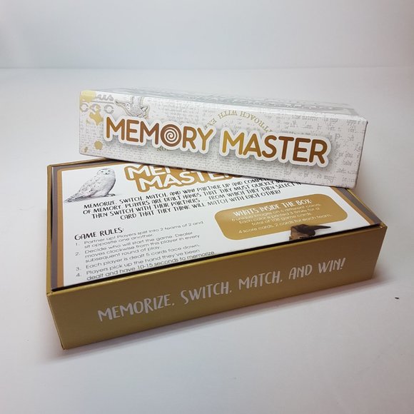 HARRY POTTER Memory Master Card Game Wizarding World Warner Brothers Collectible - Picture 10 of 14